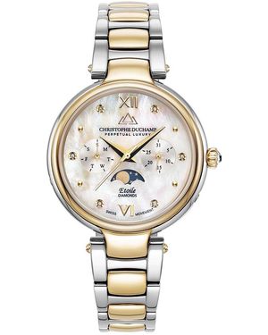Christophe Duchamp Etoile Diamond Watch - Metallic