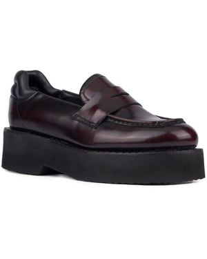 Aquatalia Marta Weatherproof Leather Loafer - Black