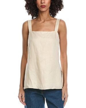 REVERIEE Linen Top - Natural