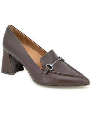 Gentle Souls Dionne Leather Pump - Brown