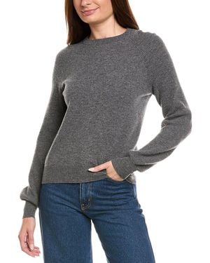 Kier + J Kier + J Wool & Cashmere-Blend Jumper - Grey