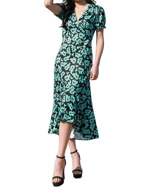 Luna Tuccini Mini Dress - Green