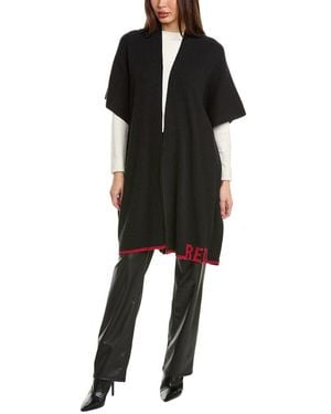 RED Valentino Wool-Blend Cardigan - Black