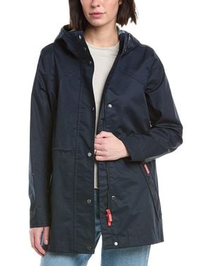 HUNTER Short Rain Coat - Black
