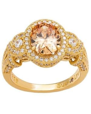 Suzy Levian CZ Jewelry Suzy Levian Cz Cocktail Ring - Metallic