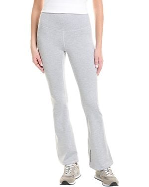 Terez TLC Flare Leg Activewear Leggings - Grey