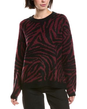 Vince Camuto Zebra Sweater - Brown