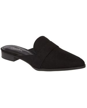 Charles David Elijah Suede Slide - Black