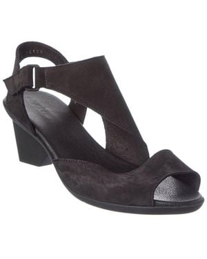 Arche Enoxus Leather Sandal - Black