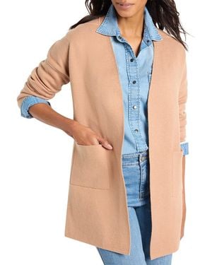 NIC+ZOE Nic + Zoe Sunset Breeze Reversible Knit Jacket - Blue