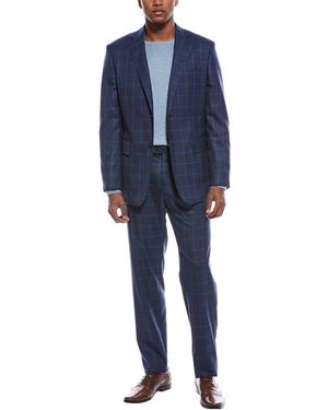 English Laundry 2Pc Wool-Blend Suit - Blue