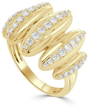 Sabrina Designs Lab Grown Diamonds Sabrina Designs 14K 1.41 Ct. Tw. Diamond Cocktail Ring - Metallic