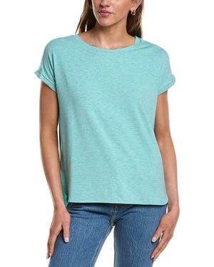 Ichi Ihrebel High-Low T-Shirt - Blue