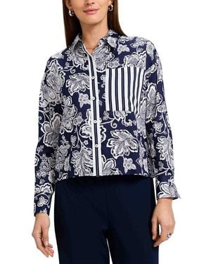 Foxcroft Marina Shirt - Blue