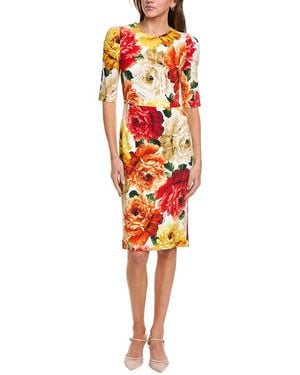 Dolce & Gabbana Sheath Dress - Red