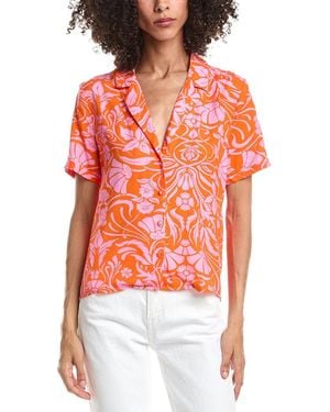 ANNA KAY Tropical Shirt - Red