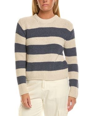 Velvet By Graham & Spencer Maxine Long Sleeve Jumper - Blue