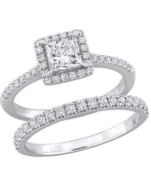 Created Forever 14K 0.75 Ct. Tw. Lab-Grown Diamond Bridal Ring Set - White