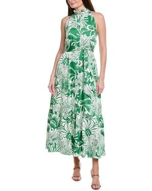 Borgo De Nor Biba Maxi Dress - Green