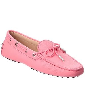 Tod's Leather Loafer - Pink