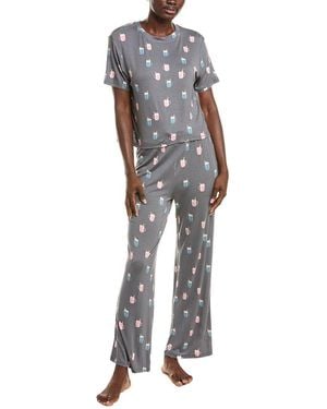 Honeydew Intimates 2Pc All American Jersey Pyjama Set - Multicolour