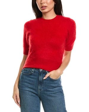 Brodie Cashmere Brushed Middleton T-Shirt - Red