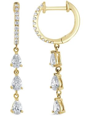 Sabrina Designs 14K 0.98 Ct. Tw. Diamond Earrings - White
