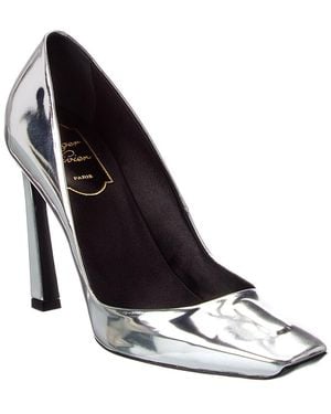 Roger Vivier Leather Pump - White