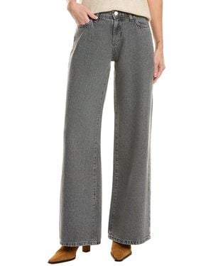 Joe's Jeans Low Rise Wide Leg Crystal Jean - Gray