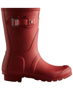 HUNTER Original Short Wellington - Red