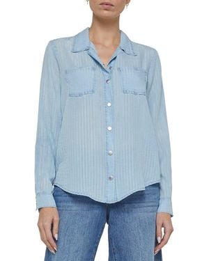 L'Agence Isla Shirt - Blue