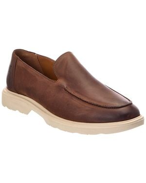 Frye Connor Leather Venetian Loafer - Brown