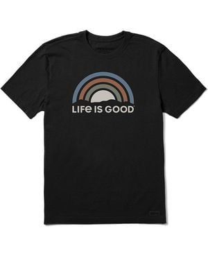 Life Is Good. Crusher T-Shirt - Black