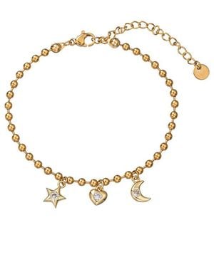 Eye Candy LA Titanium Cz Penelope Bracelet - Metallic