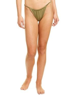 Monica Hansen Start Me Up Bikini Bottom - Green