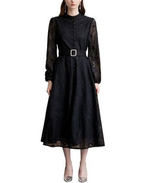 DZA Midi Dress - Black