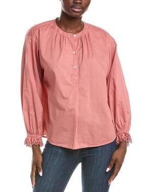 Velvet By Graham & Spencer Jacoba Top - Red