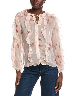 ANNA KAY Wendie Ruffled Chemise - Pink