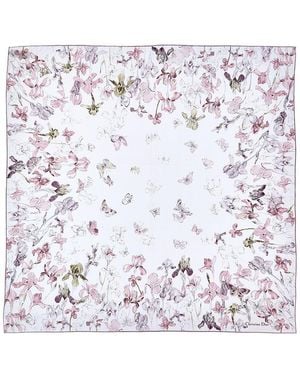 Dior Silk Scarf - White