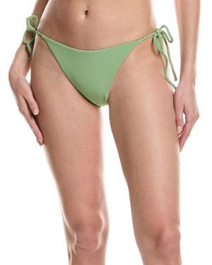 RVCA Costa Crinkle Skimpy Tie Side Bottom - Green