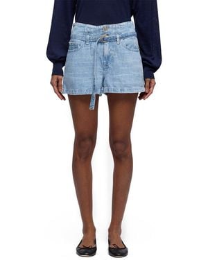 7 For All Mankind Belted Kansas Short - Blue