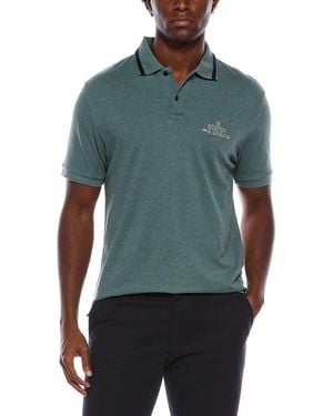 Scotch & Soda Pique Polo Shirt - Green