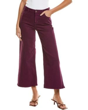 Johnny Was Mademoiselle Potent Wide Leg Jean - Red