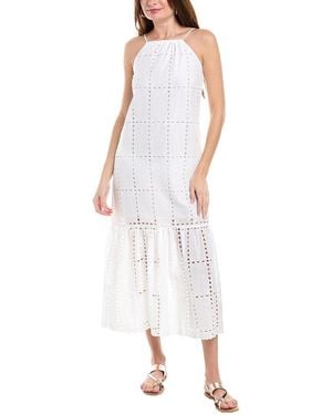 PQ Swim Eyelet Maxi Dress - White
