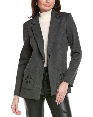 Joseph Ribkoff Single-Button Blazer - Black
