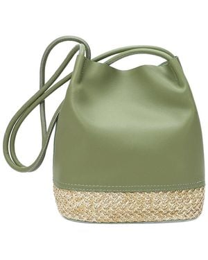 Tiffany & Fred Paris Soft Leather Hobo Bag - Green