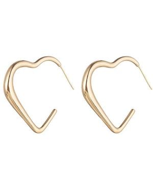 Eye Candy LA Luxe Collection 24K Plated Cz Geometric Dangle Earrings - Multicolour