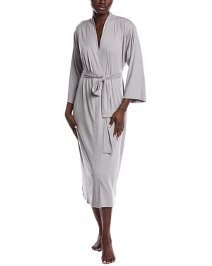 Natori Soothe Rib Robe - Grey