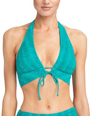 Robin Piccone Sahara Bikini Top - Blue