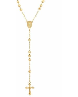 Savvy Cie Plated Sacred Necklace - White